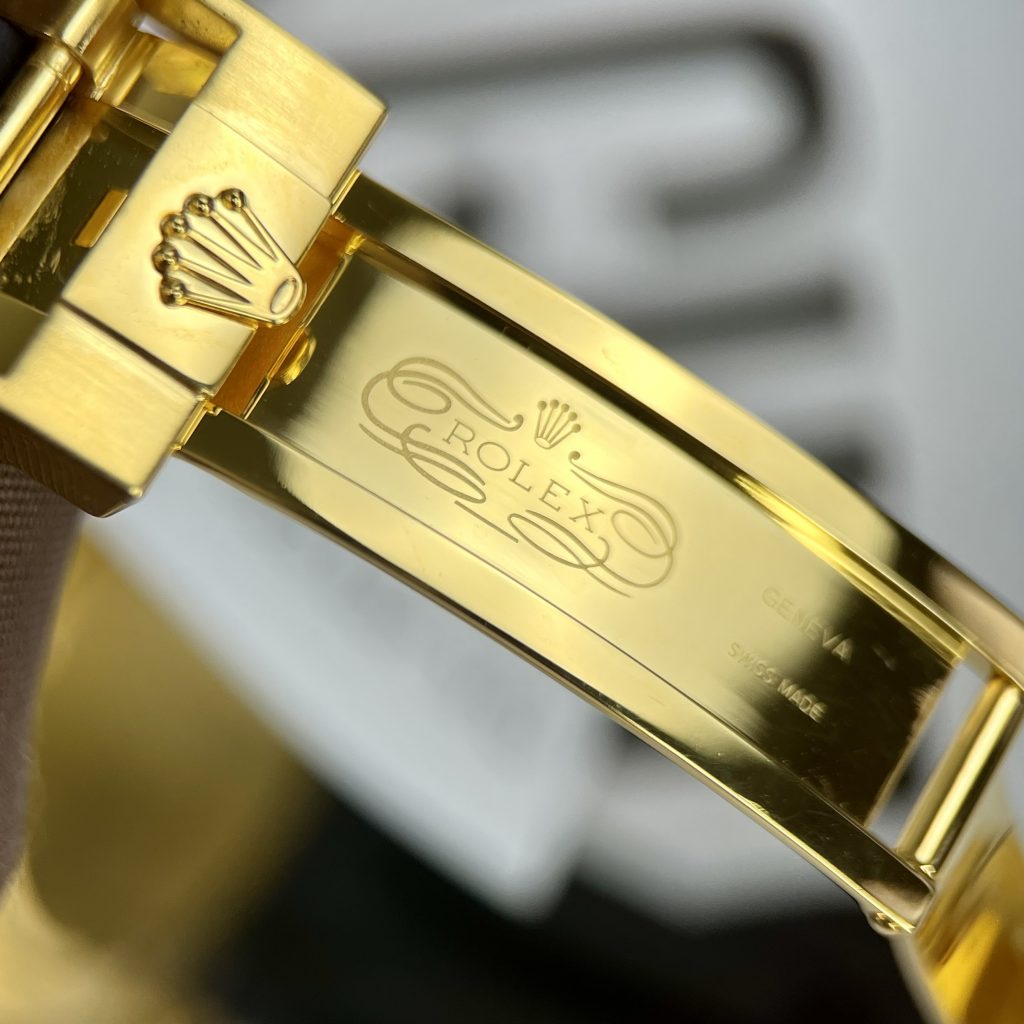 Đồng hồ Rolex Daytona mặt thiên thạch nam máy cơ Automatic dây cao su replica 1:1 cao cấp 40mm