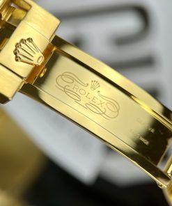 Đồng hồ Rolex Daytona mặt thiên thạch nam máy cơ Automatic dây cao su replica 1:1 cao cấp 40mm