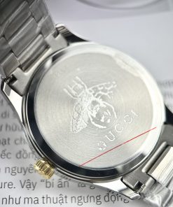 Đồng Hồ Gucci Mèo Dây Kim Loại Màu Demi Like Auth 28/38mm
