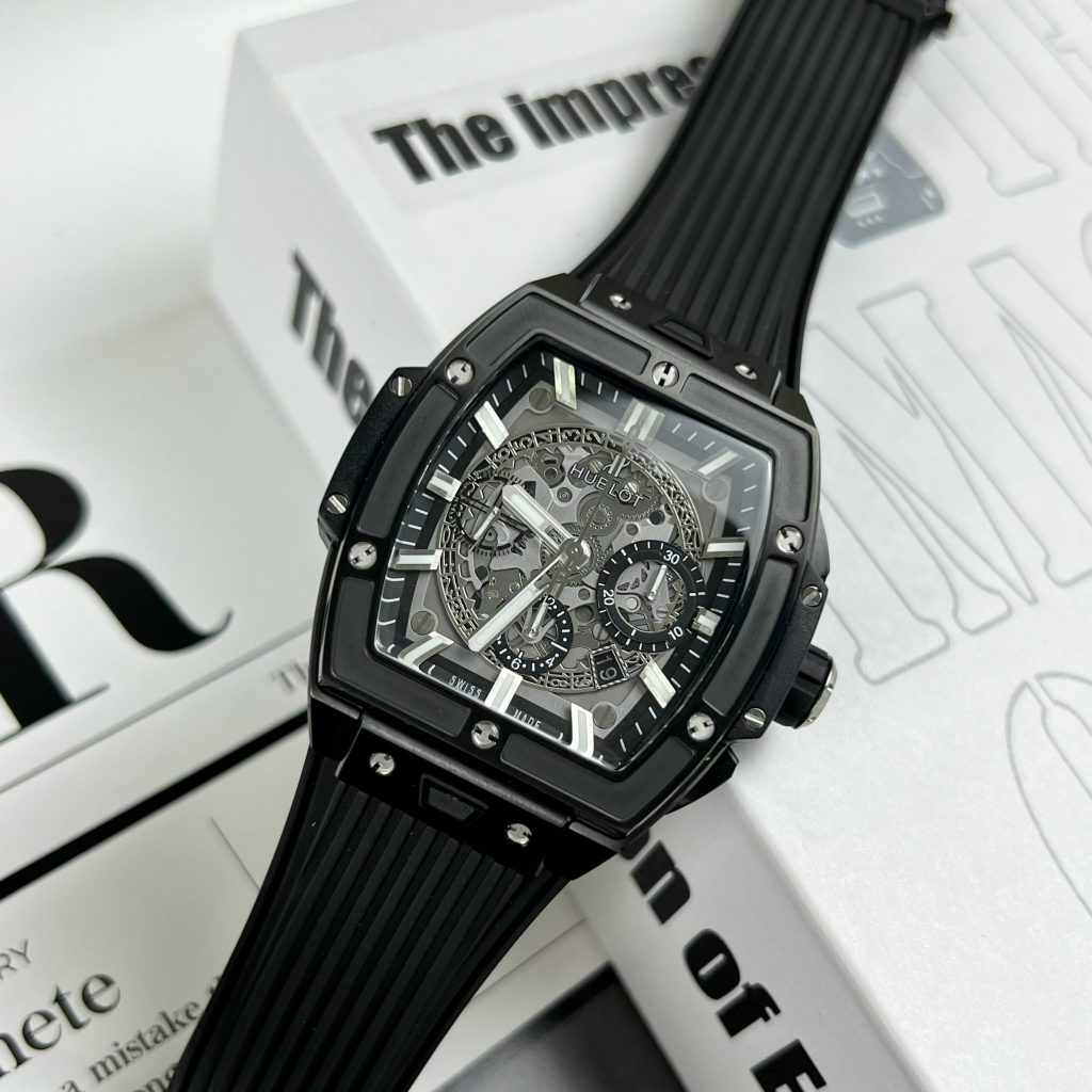 Đồng hồ Hublot Spirit Of Big Bang Titanium Black Replica 1:1 Cao Cấp 42mm