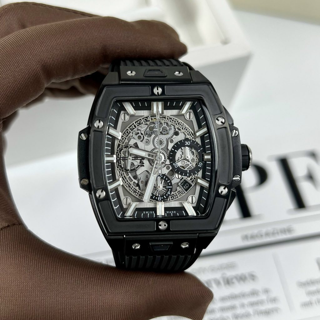 Đồng hồ Hublot Spirit Of Big Bang Titanium Black Replica 1:1 Cao Cấp 42mm
