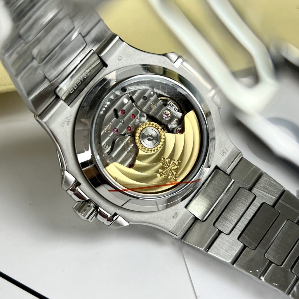Đồng hồ Patek Philippe Nautilus Nam Dây Kim Loại Fake Cao Cấp 40mm