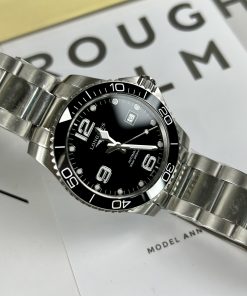 Đồng hồ Longines hydroconquest nam máy cơ mặt đen super fake 1:1 43mm