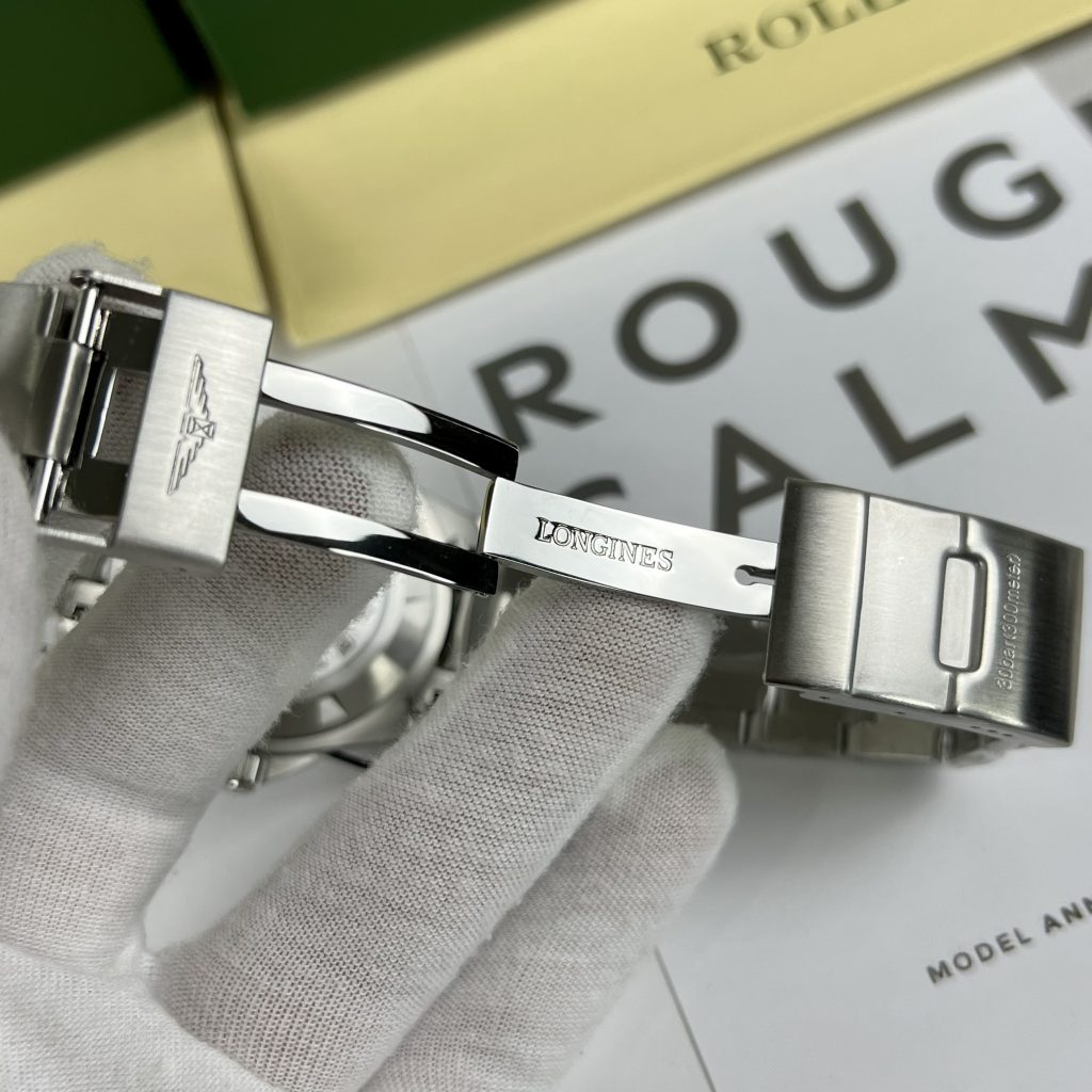 Đồng hồ nam dây kim loại Longines Hydroconquest fake cao cấp 43mm