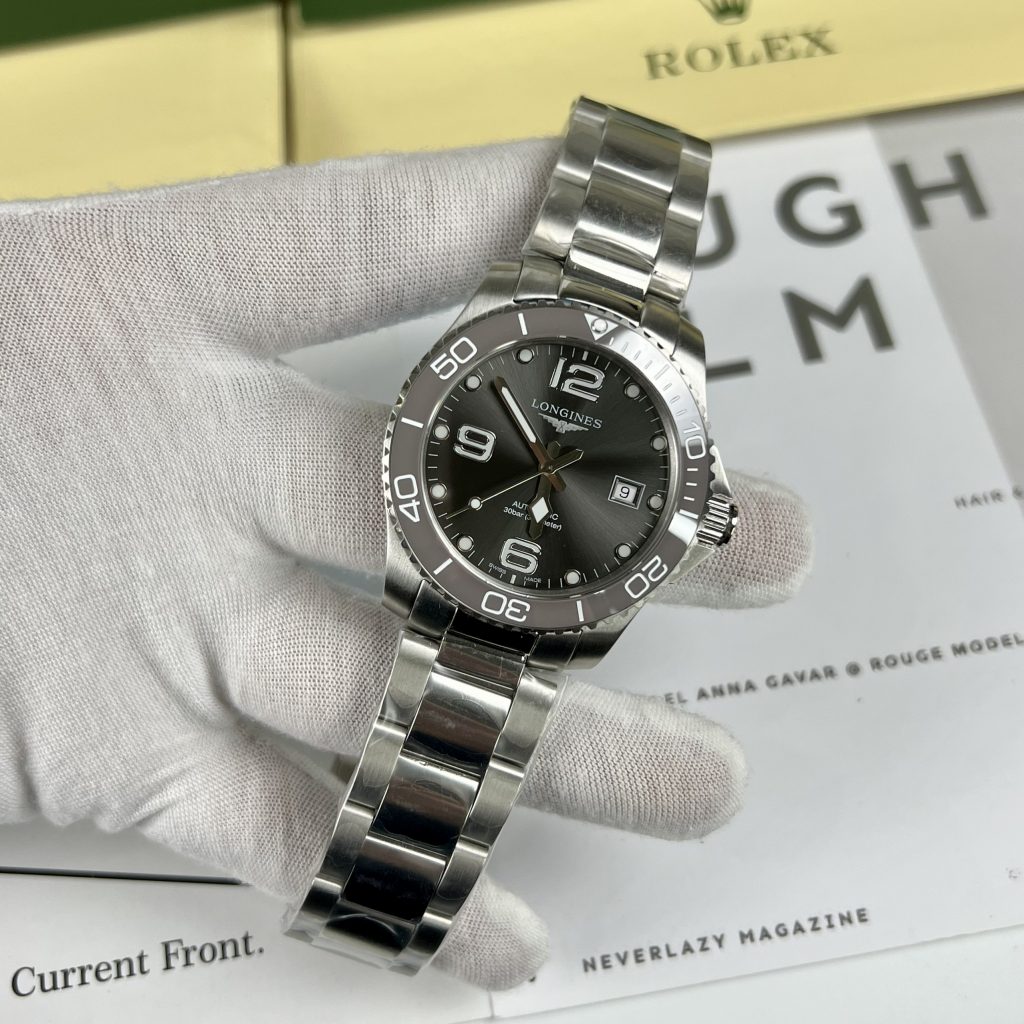 Đồng hồ cơ nam Longines Hydroconquest super fake cao cấp 43mm