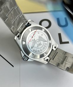 Đồng hồ Longines Hydroconquest nam dây kim loại mặt xanh super fake 1:1 43mm