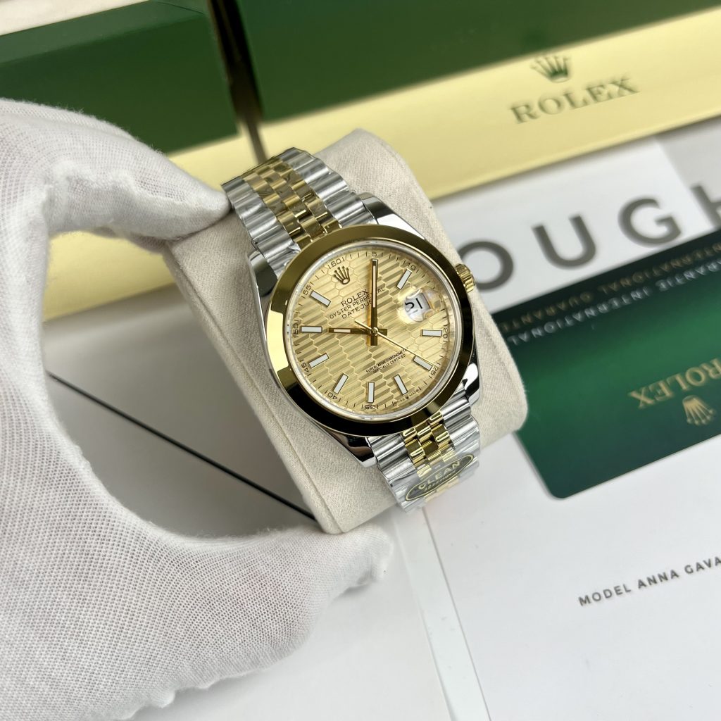 Đồng Hồ Rolex DateJust Nam Máy Cơ Clean Factory Replica 1:1 Cao Cấp 41mm