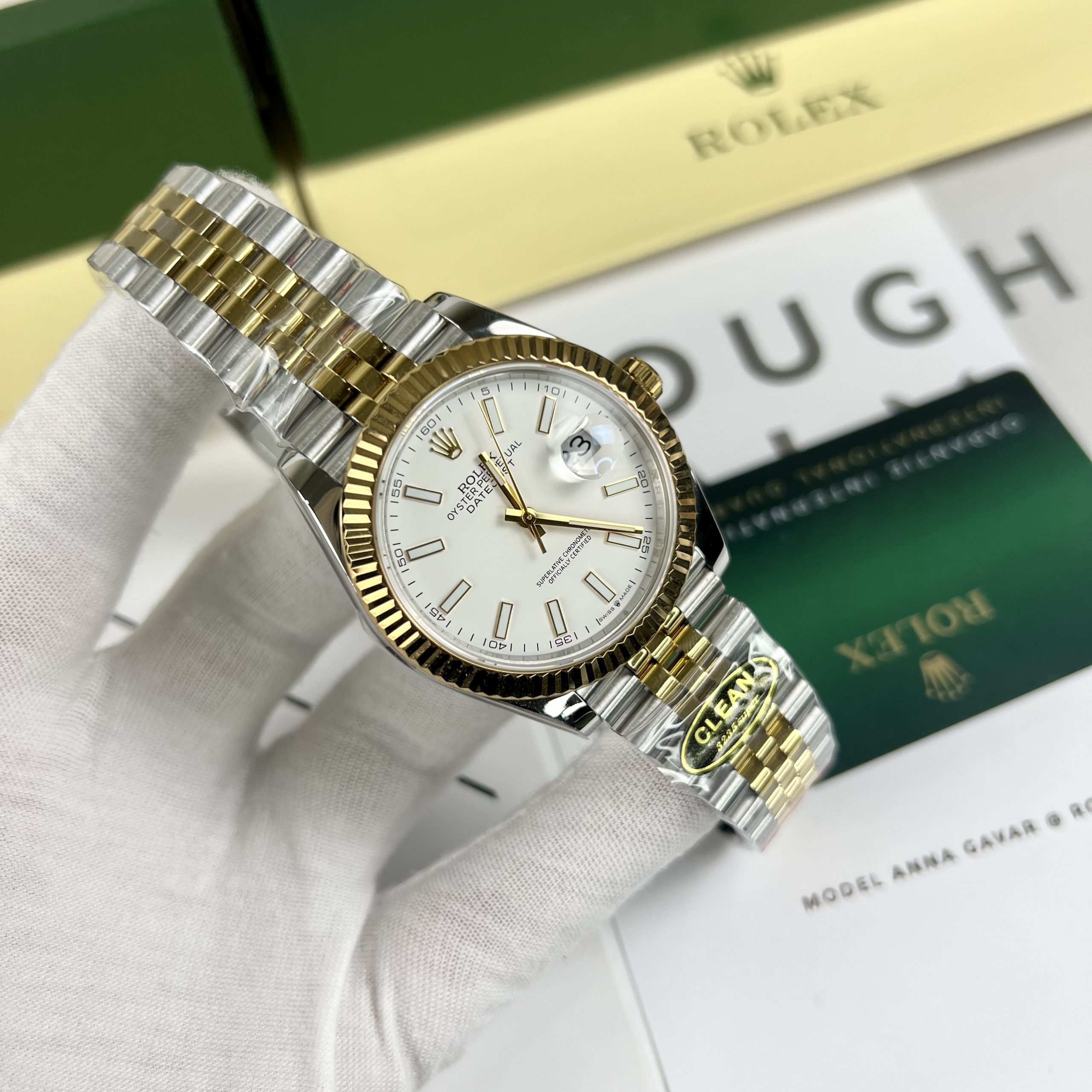 Đồng Hồ Cơ Nam Rolex DateJust Clean Factory Replica 1:1 Cao Cấp 41mm Đồng Hồ Cơ Nam Rolex DateJust Clean Factory Replica 1:1 Cao Cấp 41mm