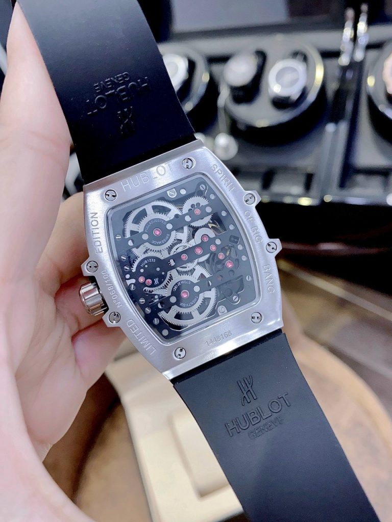 Đồng Hồ Hublot Big Bang Cơ Nam Đính Đá Super Fake 1:1 Cao Cấp 45x53mm