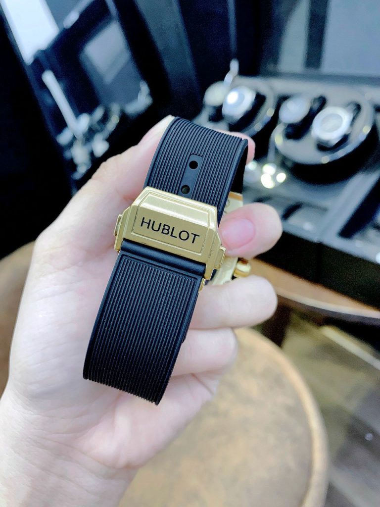 Đồng Hồ Cơ Nam Đính Đá Hublot Big Bang Super Fake 1:1 Cao Cấp 45x53mm