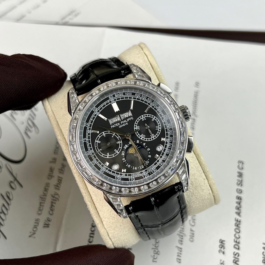 Đồng Hồ Patek Phillipe Perpetal Calendar Nam Máy Cơ Rep 1:1 Cao Cấp 41mm