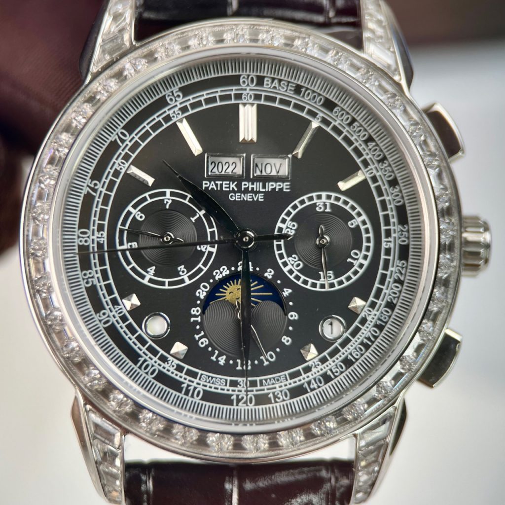 Đồng Hồ Patek Phillipe Perpetal Calendar Nam Máy Cơ Rep 1:1 Cao Cấp 41mm