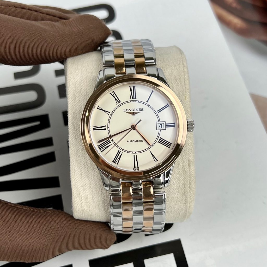 Đồng hồ cơ nam Longines Presence super fake 1:1 cao cấp 38.5mm