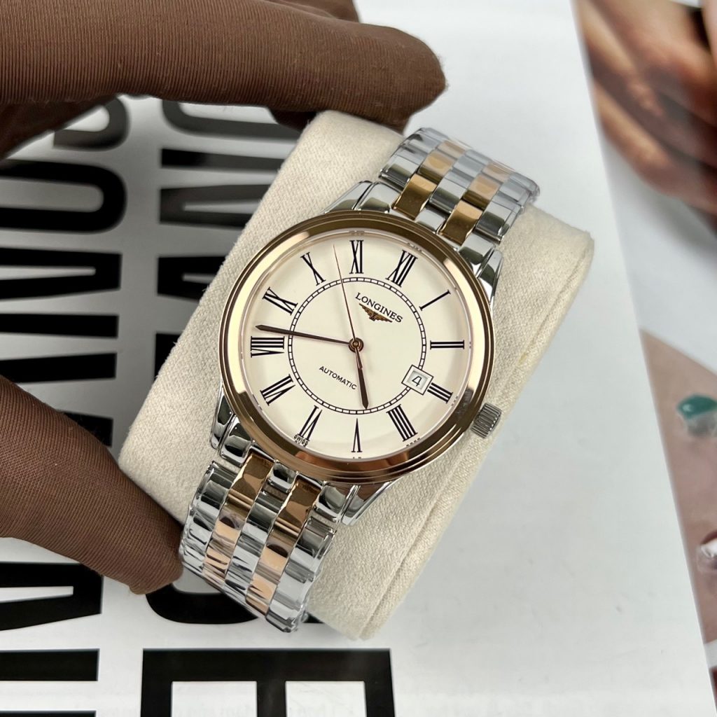Đồng hồ cơ nam Longines Presence super fake 1:1 cao cấp 38.5mm