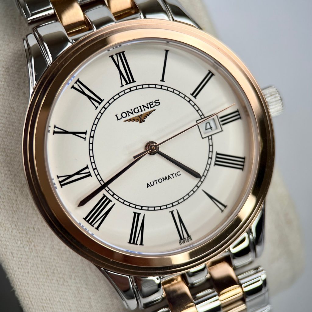 Đồng hồ cơ nam Longines Presence super fake 1:1 cao cấp 38.5mm