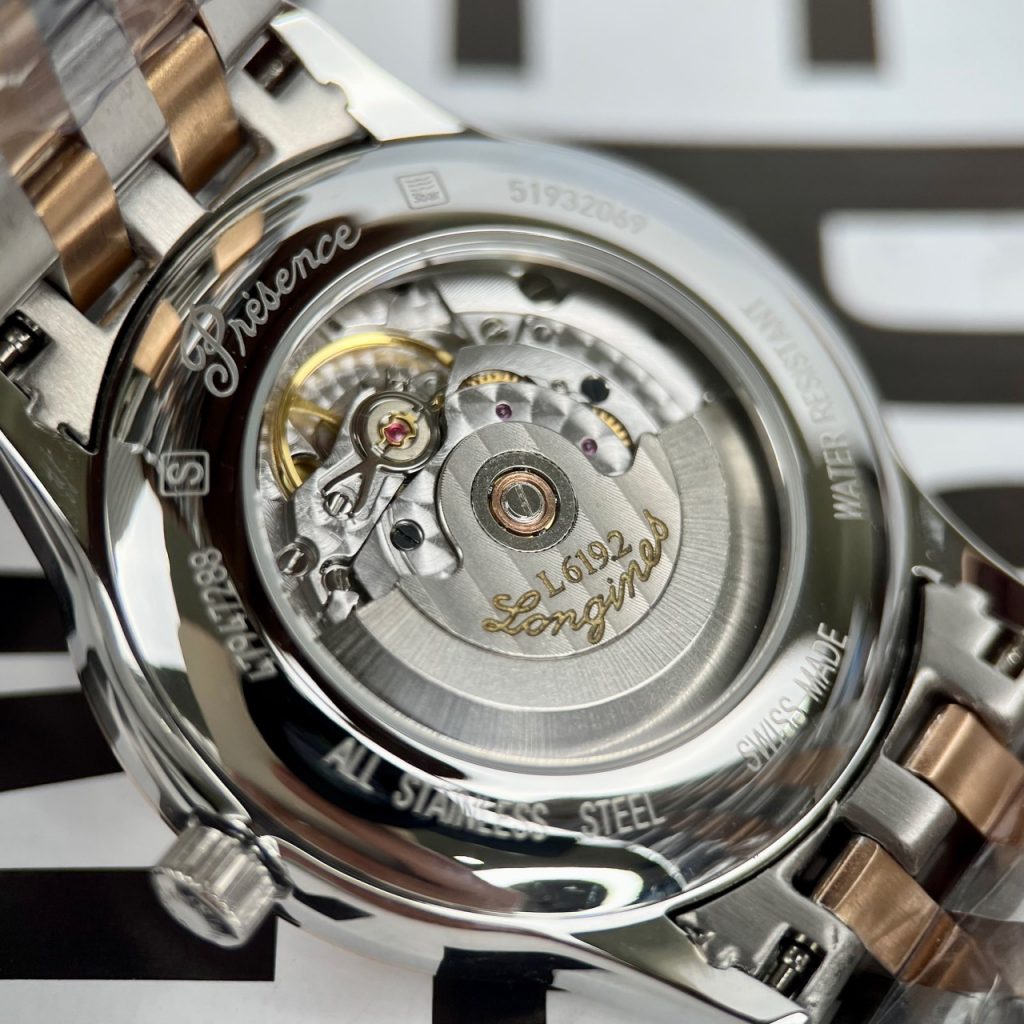 Đồng hồ cơ nam Longines Presence super fake 1:1 cao cấp 38.5mm