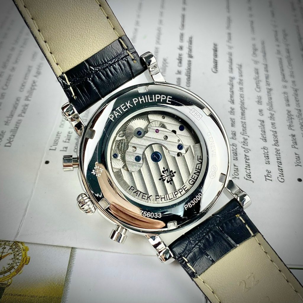 Đồng hồ Patek Philippe sun and moon nam máy lộ cơ Automatic 40mm