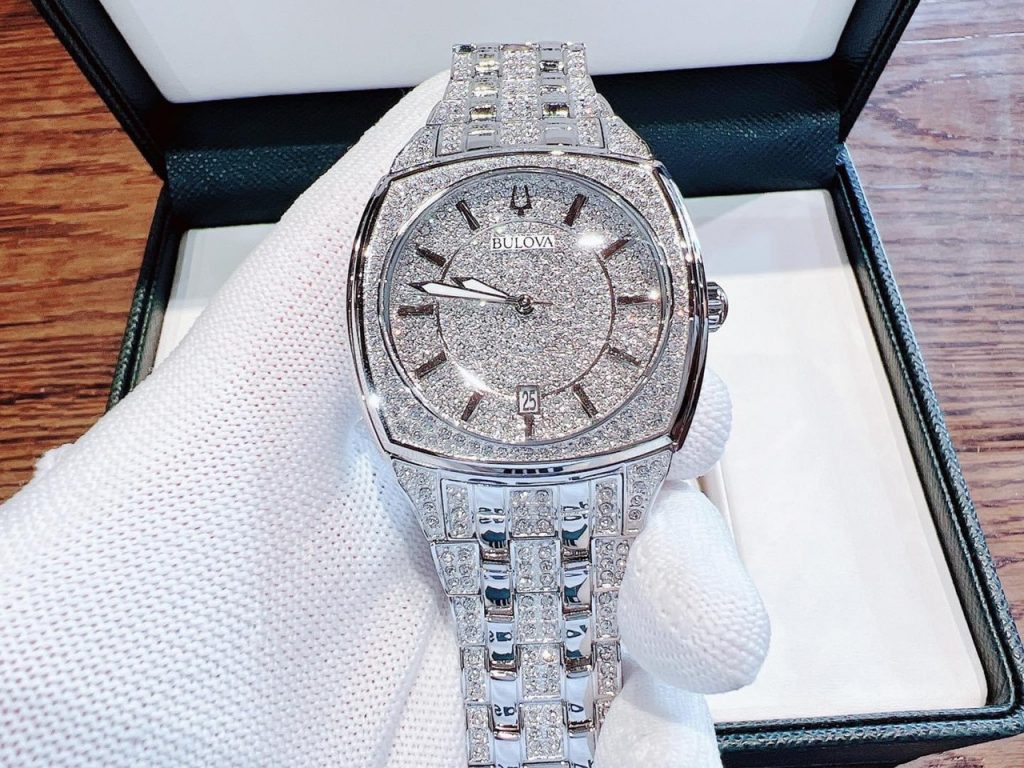 Đồng Hồ Bulova 96B296 Like Auth Nam Dây Kim Loại 42mm (2)