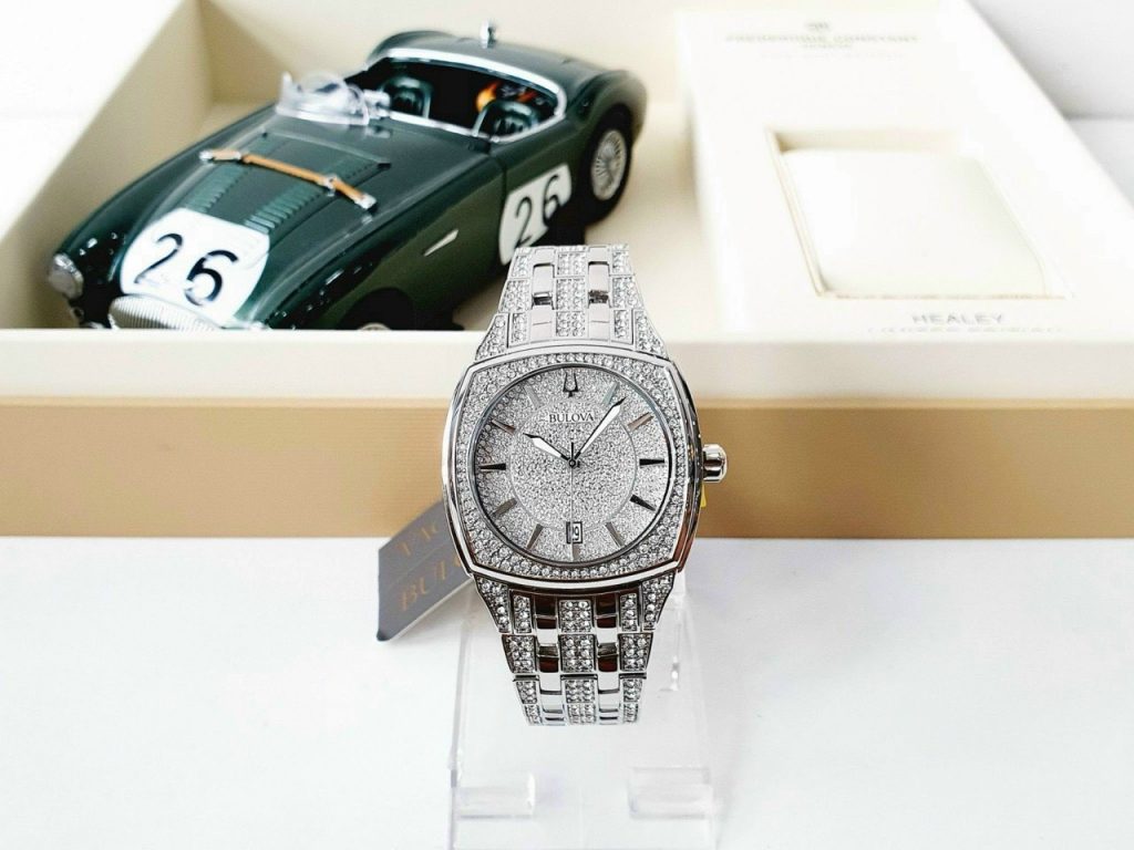 Đồng Hồ Bulova 96B296 Like Auth Nam Dây Kim Loại 42mm (2)