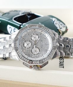Đồng Hồ Bulova 96C002 Nam Đính Đá Like Auth 42mm (2)