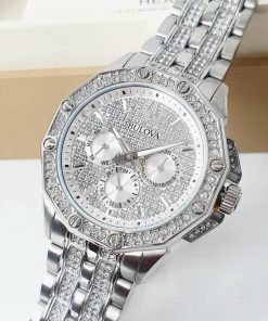 Đồng Hồ Bulova 96C002 Nam Đính Đá Like Auth 42mm (2)
