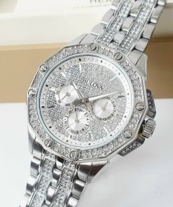 Đồng Hồ Bulova 96C002 Nam Đính Đá Like Auth 42mm (2)