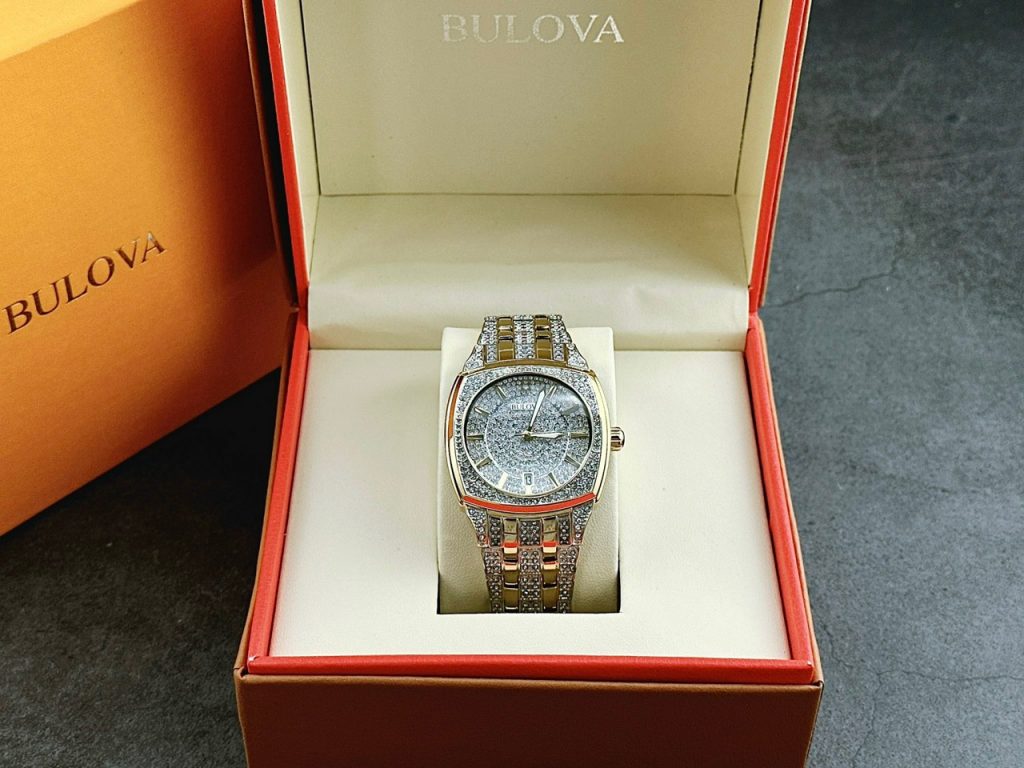 Đồng Hồ Bulova 98B323 Like Auth Nam Dây Kim Loại 42mm (2)