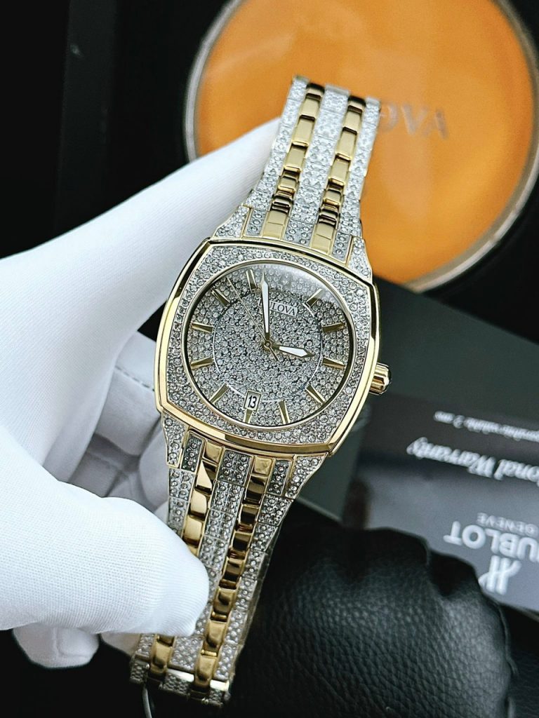 Đồng Hồ Bulova 98B323 Like Auth Nam Dây Kim Loại 42mm (2)