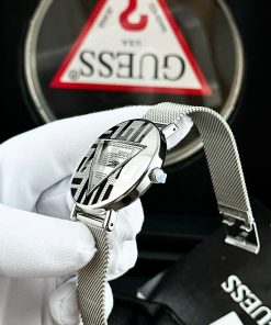 Đồng Hồ Guess GW0527l1 Nữ Dây Mesh Silver Like Auth 36mm (2)