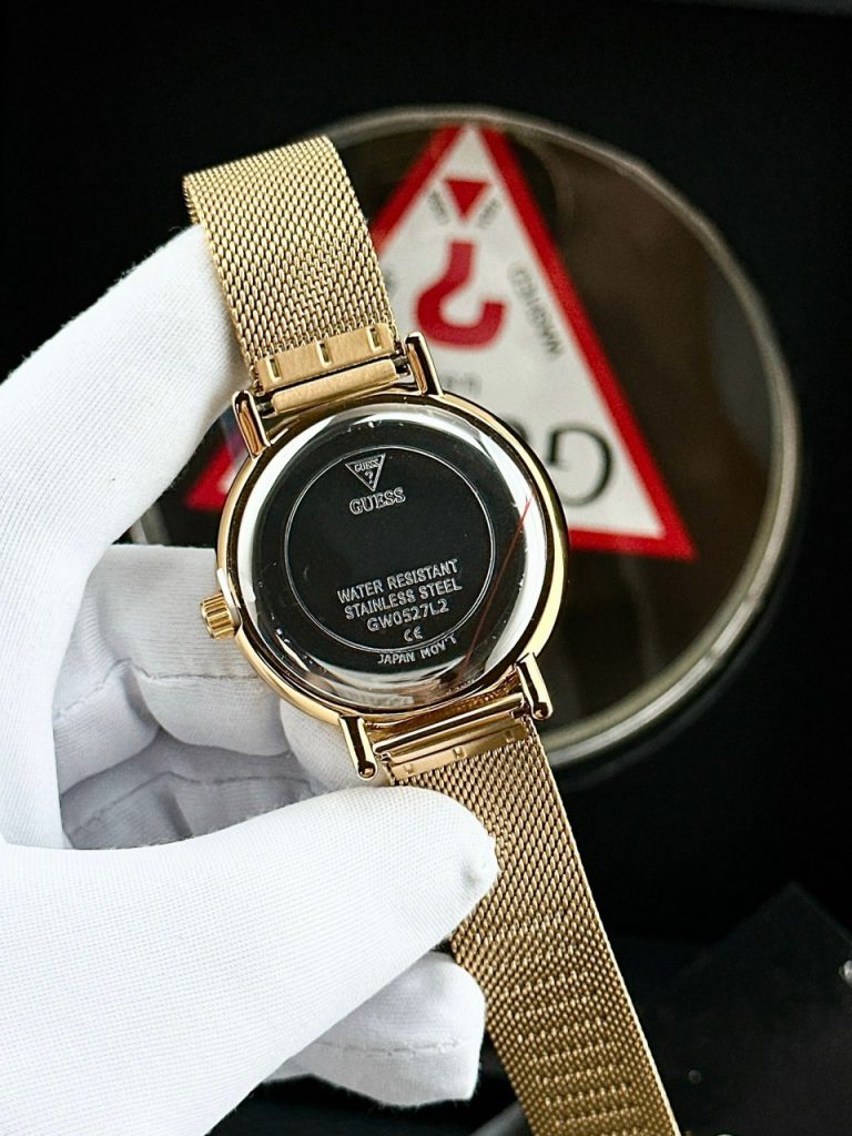 Đồng Hồ Guess GW0527l2 Nữ Màu Gold Like Auth 36mm (1)