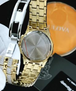 Đồng Hồ Nam Bulova 96C126 Đính Đá Like Auth 42mm (2)