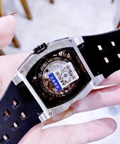 Đồng hồ chính hãng Hanboro By Huboler nam máy lộ cơ 40x48mm (3)