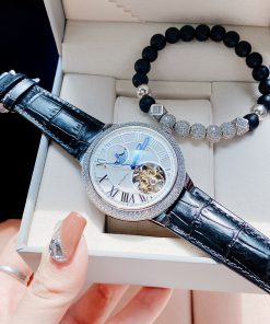 Đồng hồ nam Huboler By Hanboro Moonphase chính hãng 46mm (1)