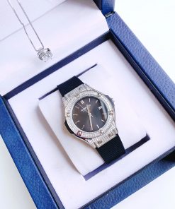 Đồng hồ nữ chính hãng Hanboro dây cao su 33mm (6)