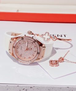 Đồng hồ nữ chính hãng Hanboro đính full đá Swarovski 36mm (4)