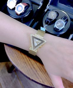 Đồng Hồ Guess Triangle Gw0508l2 Màu Gold Like Auth 34mm (2)