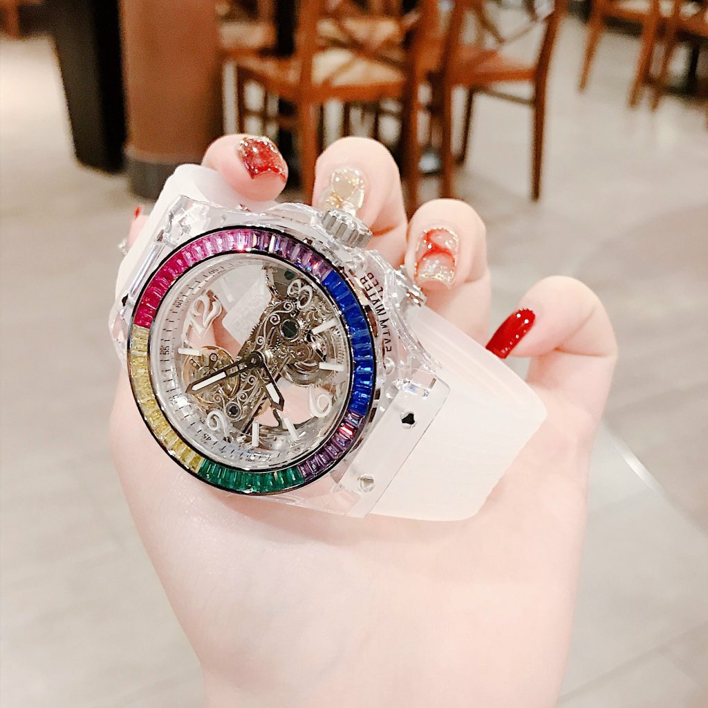 Đồng hồ Hanboro By Huboler Unisex máy lộ cơ 43mm (2)