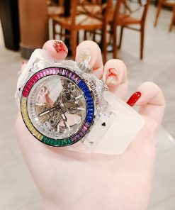 Đồng hồ Hanboro By Huboler Unisex máy lộ cơ 43mm (2)