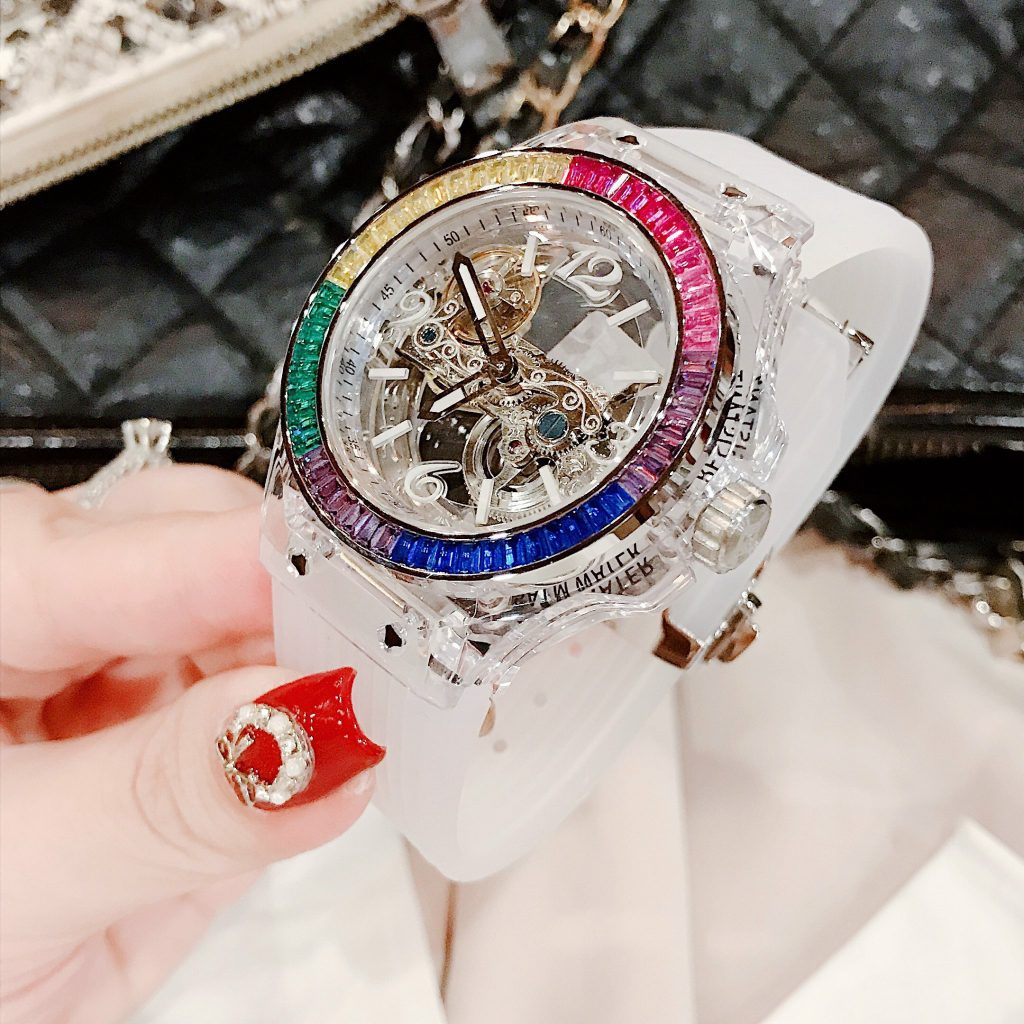 Đồng hồ Hanboro By Huboler Unisex máy lộ cơ 43mm (2)