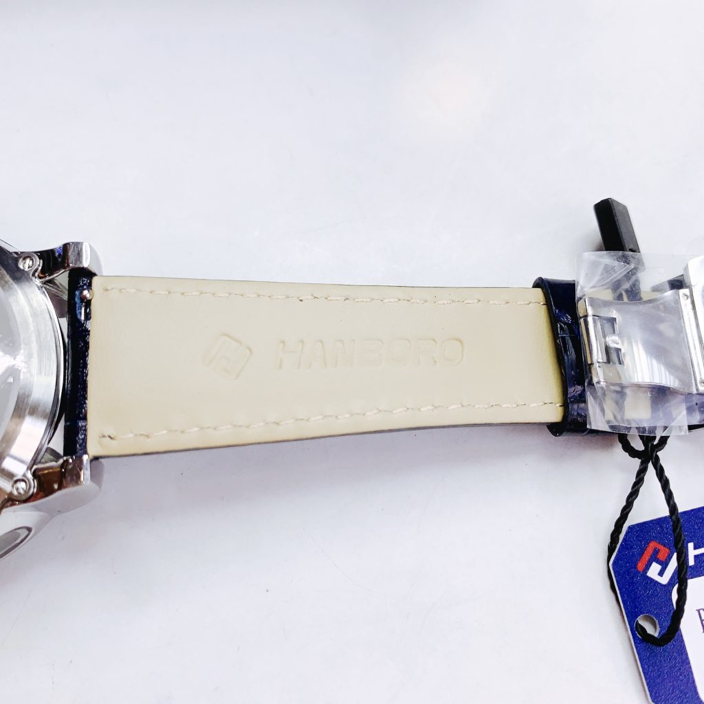 Đồng hồ Hanboro chính hãng nam mặt dải thiên hà 45mm (2)