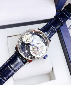 Đồng hồ Hanboro chính hãng nam mặt dải thiên hà 45mm (2)