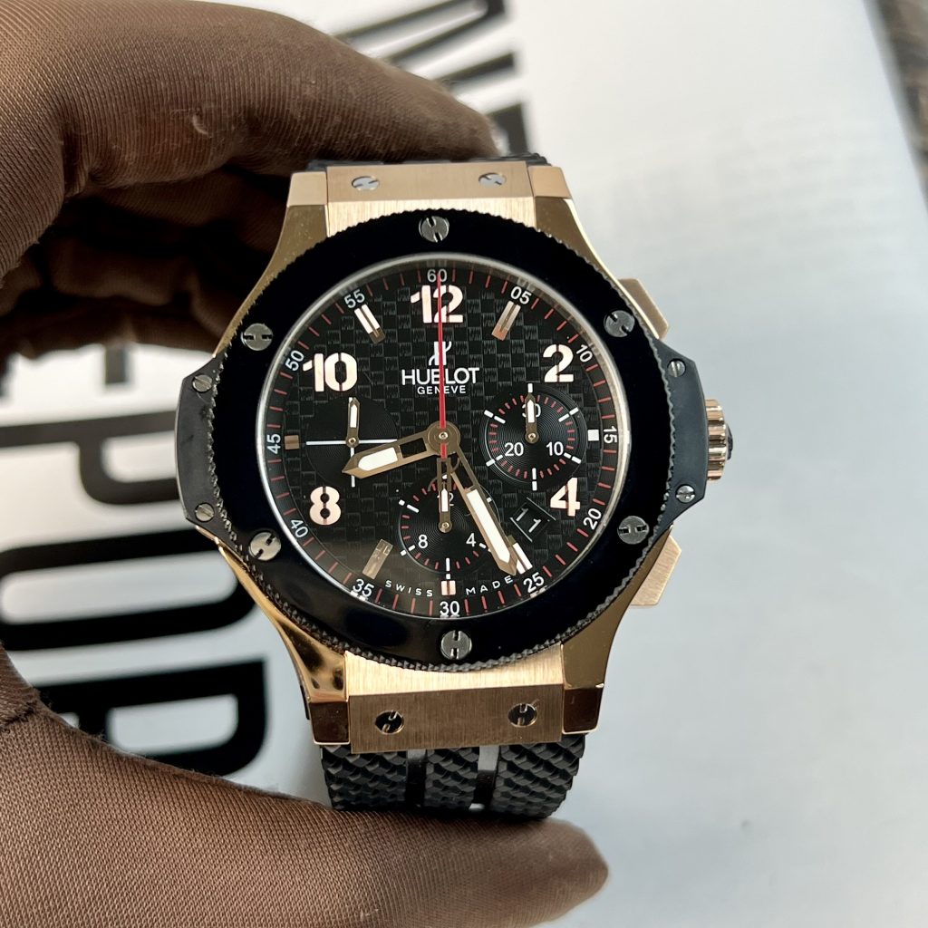 Đồng hồ Hublot Big Bang Chronograph King Gold Replica 11 41mm (2)
