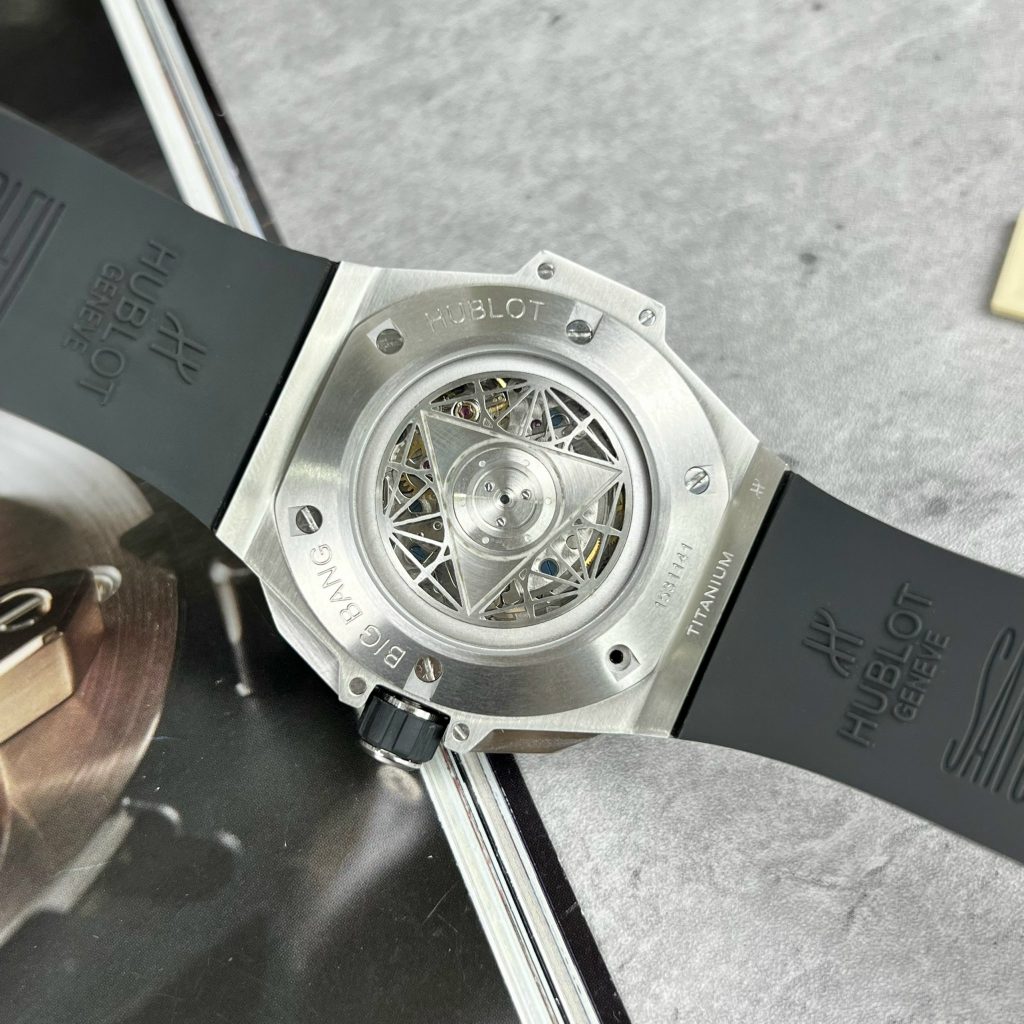 Đồng hồ Hublot Big Bang Sang Bleu II Replica đính đá 44mm (1)