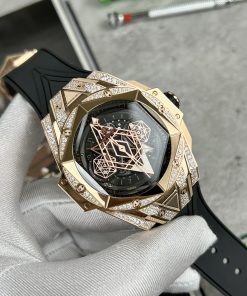 Đồng hồ Hublot Big Bang Sang Bleu II Replica máy Thụy Sỹ 44mm (6)