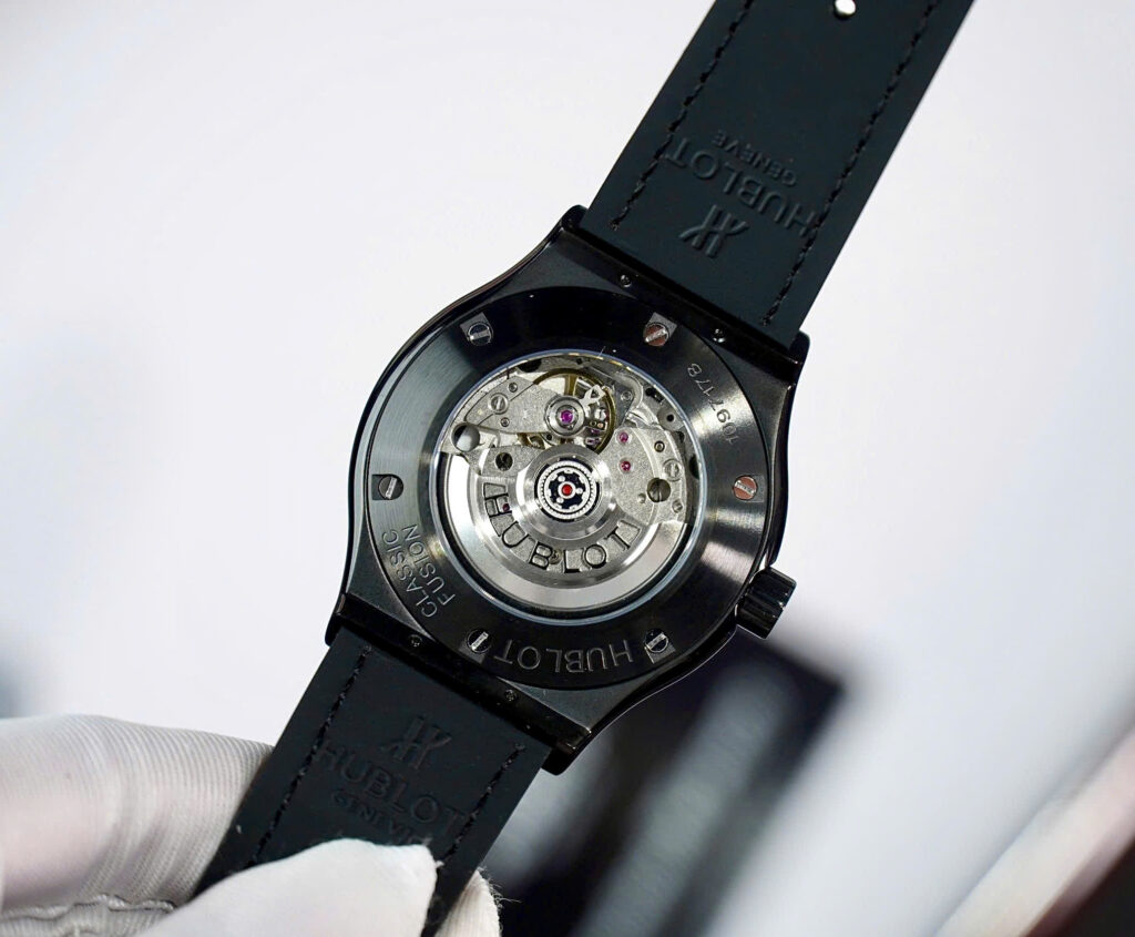 Đồng hồ Hublot Classic Fusion nam full đen siêu cấp máy cơ Nhật Bản ZF - DWatch H03