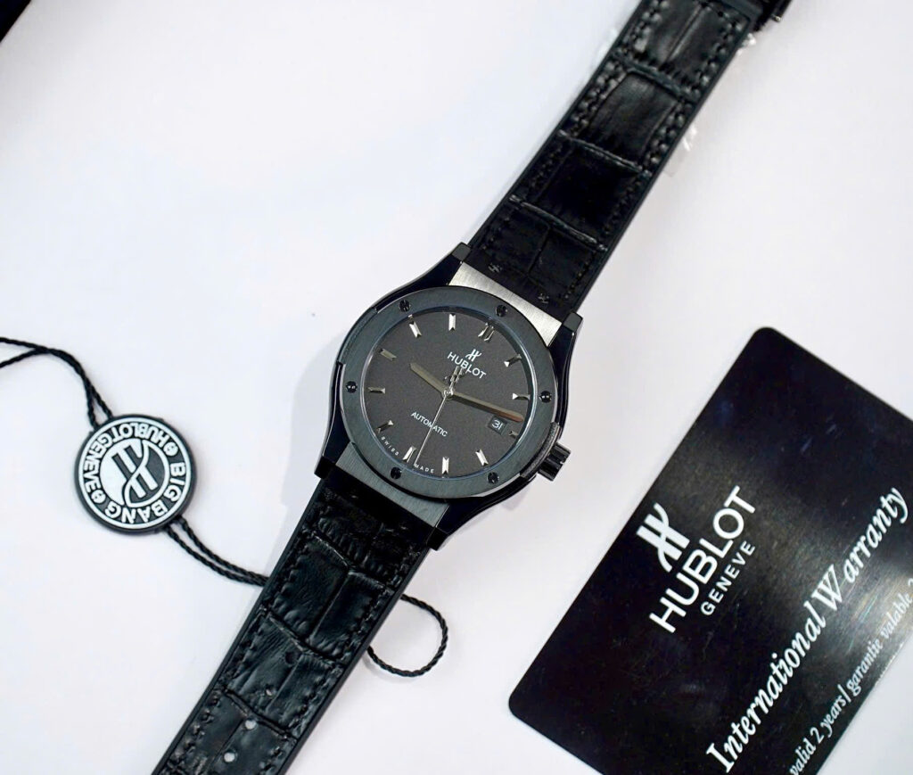 Đồng hồ Hublot Classic Fusion nam full đen siêu cấp máy cơ Nhật Bản ZF - DWatch H03