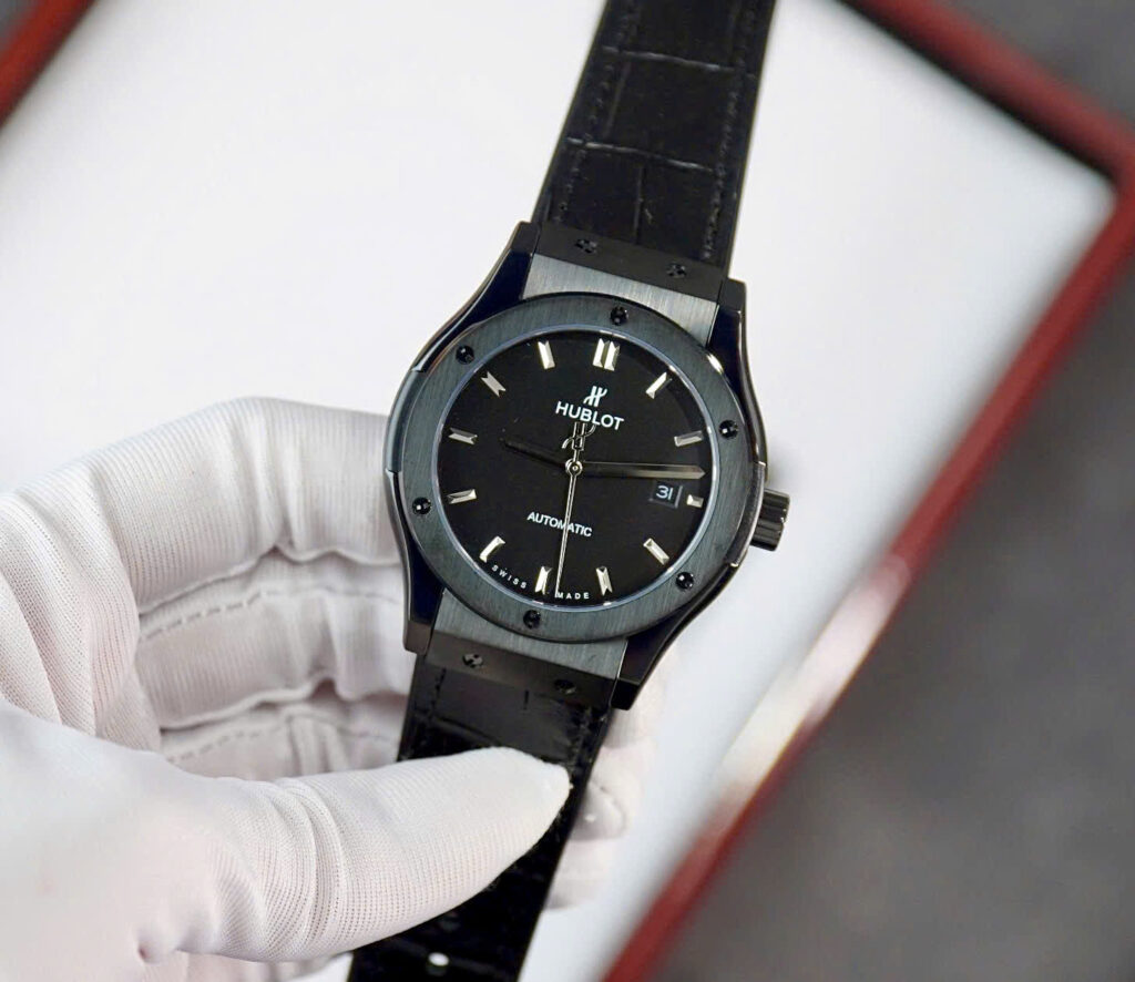 Đồng hồ Hublot Classic Fusion nam full đen siêu cấp máy cơ Nhật Bản ZF - DWatch H03