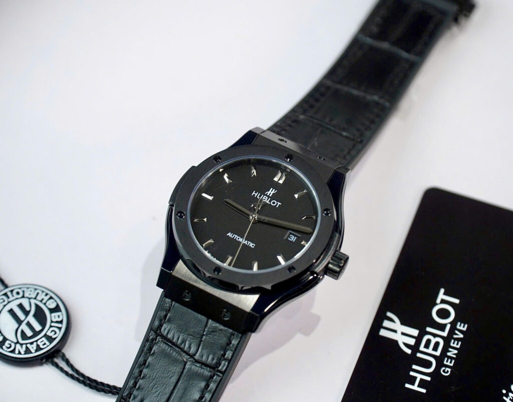 Đồng hồ Hublot Classic Fusion nam full đen siêu cấp máy cơ Nhật Bản ZF - DWatch H03