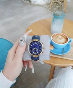 Đồng hồ Michael Kors MK2425 Like Auth nữ màu xanh 38mm (2)