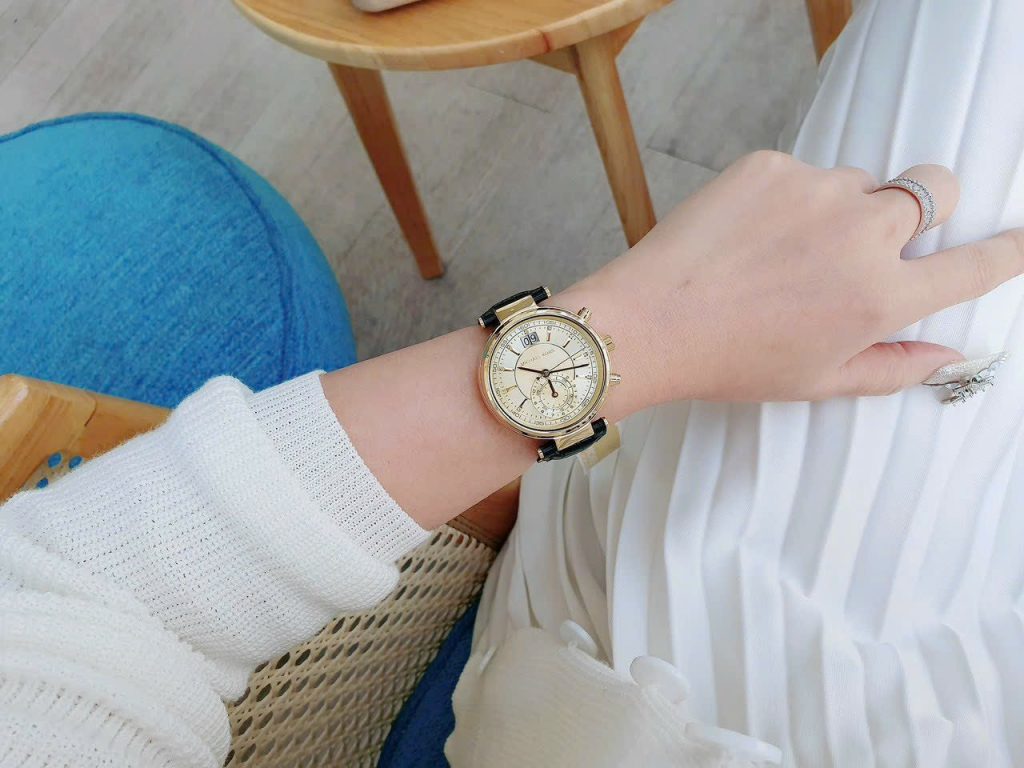 Đồng hồ Michael Kors MK2433 Like Auth nữ dây da 38mm (2)